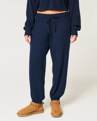 Gilly Hicks Relaxed Waffle Joggers