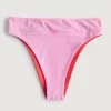 Gilly Hicks Reversible High Leg High Waist Bikini Bottom