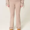 Gilly Hicks Sweater-Knit Foldover Waist Boot Pants