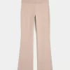 Gilly Hicks Sweater-Knit Foldover Waist Boot Pants