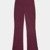 Gilly Hicks Sweater-Knit Foldover Waist Boot Pants