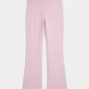 Gilly Hicks Sweater-Knit Foldover Waist Boot Pants