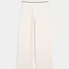 Gilly Hicks Sweater-Knit Foldover Waist Straight Pants