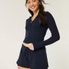 Gilly Hicks Waffle Flutter Shorts
