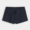 Gilly Hicks Waffle Flutter Shorts