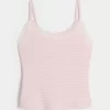 Gilly Hicks Waffle Lace Cami