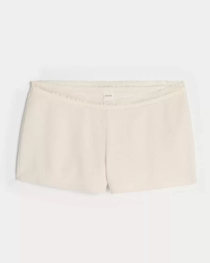 Gilly Hicks Waffle Lace Shortie Shorts