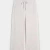 Gilly Hicks Waffle Lace Straight Pants