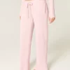 Gilly Hicks Waffle Lace Straight Pants