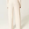 Gilly Hicks Waffle Lace Straight Pants