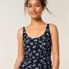 Gilly Hicks Waffle Lace Trim Tank