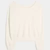Gilly Hicks Waffle Off-the-Shoulder Top