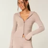 Gilly Hicks Zip-Up Sweater Hoodie