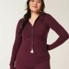 Gilly Hicks Zip-Up Sweater Hoodie