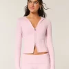Gilly Hicks Zip-Up Sweater Hoodie