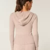 Gilly Hicks Zip-Up Sweater Hoodie