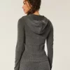 Gilly Hicks Zip-Up Sweater Hoodie