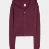 Gilly Hicks Zip-Up Sweater Hoodie