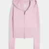 Gilly Hicks Zip-Up Sweater Hoodie