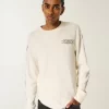 Graffiti Graphic Thermal Crew Shirt