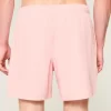 Hawaii Graphic Mid-Thigh Volley Swim Trunks