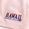 Hawaii Graphic Mid-Thigh Volley Swim Trunks
