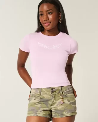 Heart Graphic Baby Tee