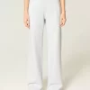 Heart Pocket Wide-Leg Sweatpants