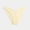 High-Leg V-Waist Jacquard Cheeky Bikini Bottom