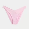High-Leg V-Waist Jacquard Cheeky Bikini Bottom