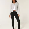 High-Rise Black Jean Leggings