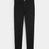 High-Rise Black Jean Leggings