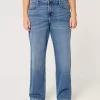 High-Rise Dark Wash Dad Jeans