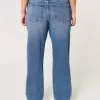 High-Rise Dark Wash Dad Jeans