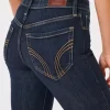 High-Rise Dark Wash Flare Jeans