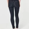 High-Rise Dark Wash Jean Leggings