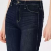 High-Rise Dark Wash Jean Leggings