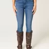 High-Rise Dark Wash Super Skinny Jeans