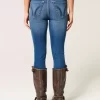 High-Rise Dark Wash Super Skinny Jeans