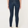 High-Rise Dark Wash Super Skinny Jeans