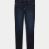 High-Rise Dark Wash Super Skinny Jeans