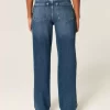 High-Rise Distressed Dad Jeans