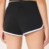 High-Rise Logo Shorts
