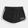 High-Rise Logo Shorts