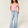 High-Rise Medium Wash Baggy Jeans