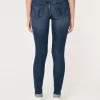 High-Rise Medium Wash Super Skinny Jeans