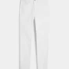 High-Rise White Super Skinny Jeans