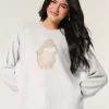 Hollister Comfy Cloud Bunny Graphic Crew Sweater Hollister Comfy Cloud Bunny Graphic Crew Sweater