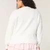 Hollister Comfy Cloud Croissant Graphic Crew Sweater Hollister Comfy Cloud Croissant Graphic Crew Sweater