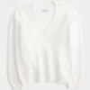 Hollister Comfy Cloud Oversized V-Neck Sweater